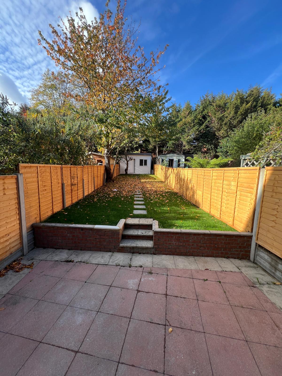 Verdant Ln garden after landscaping
