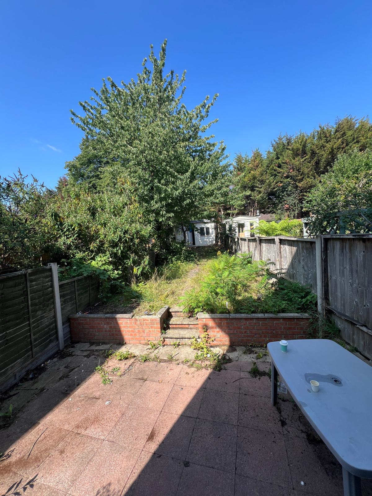 Verdant Ln garden before landscaping