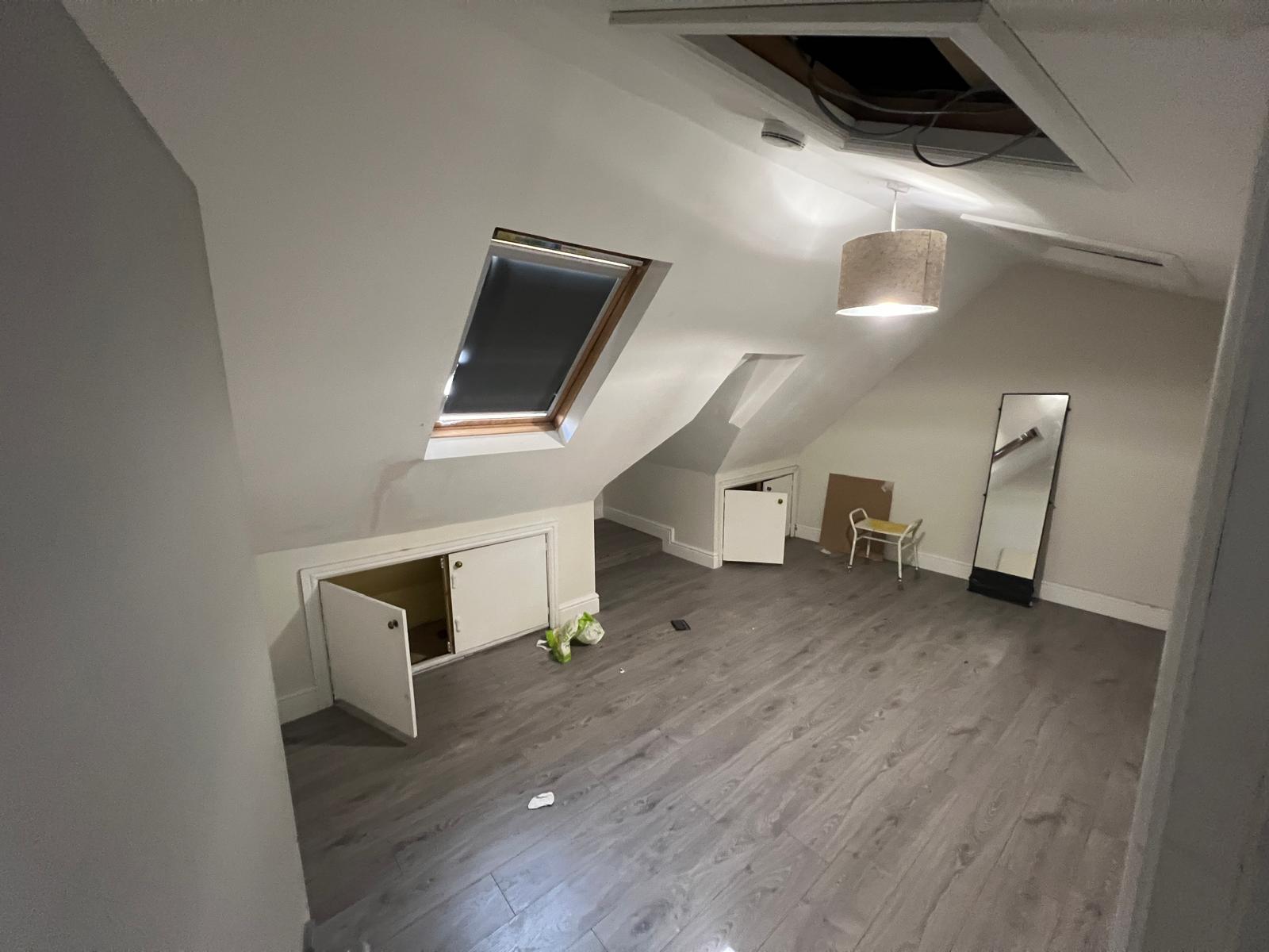 Verdant Ln loft before conversion